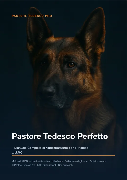 Copertina del manuale Pastore Tedesco Perfetto